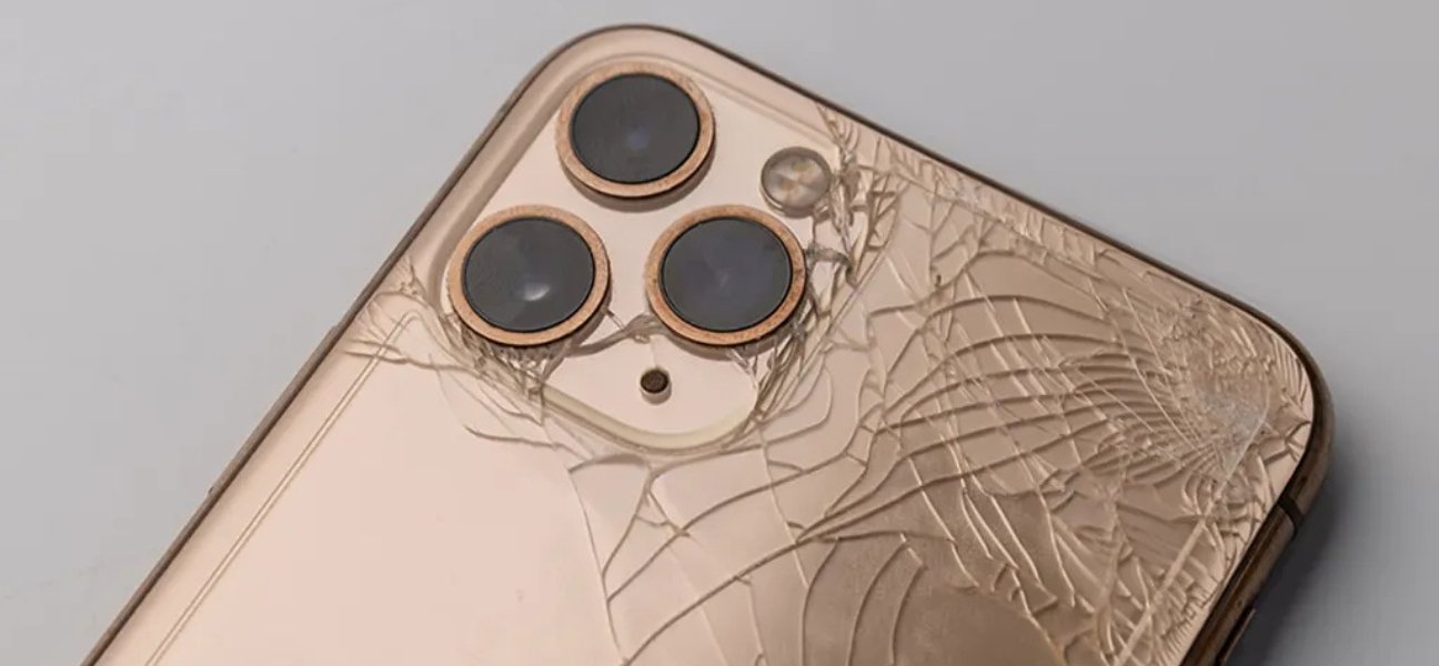 iPhone vitre cassée